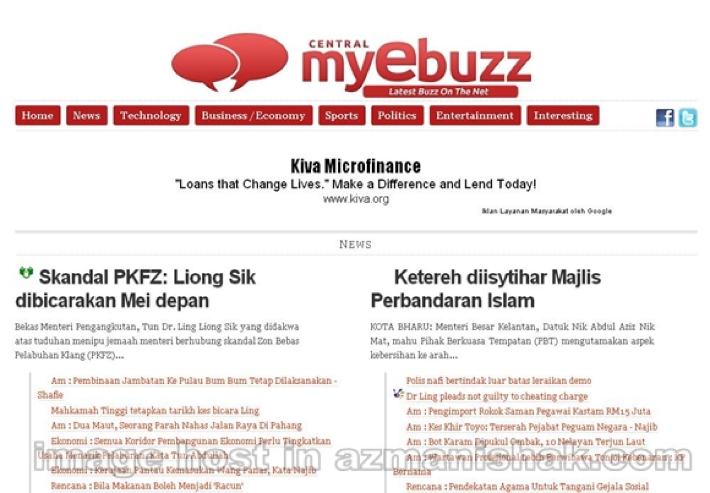 Central MyEbuzz – Satu lagi laman E-Berita untuk anda