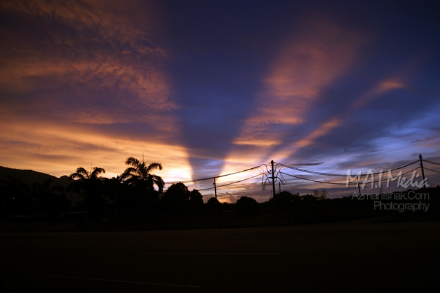 Gambar-Pemandangan-matahari-terbenam