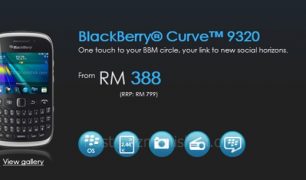 PB: Celcom Melancarkan BlackBerry Curve 9320 – Masa untuk bersosial
