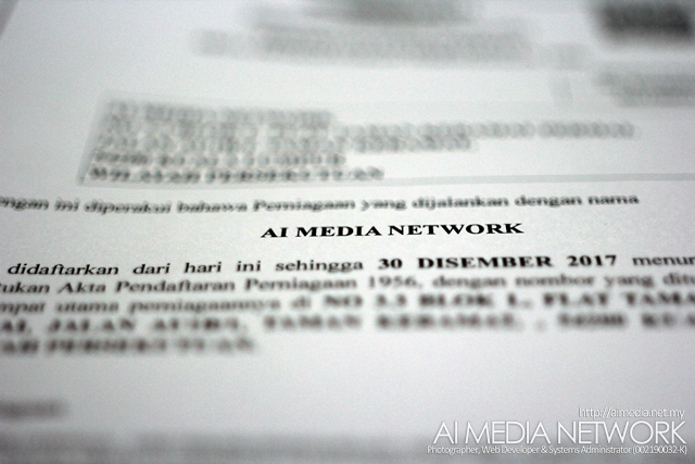 Contoh kelulusan SSM
