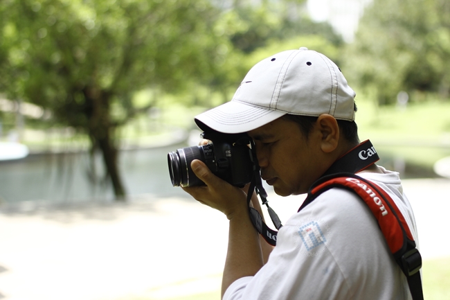Rata-rata subjek aku adalah abang Azman Ismail.. hahaha.. sori bro!