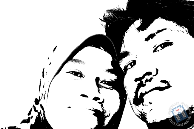 Ok... gambar tangkap sendiri. Semua lengkap, dengan over exposed dan bagai. Jadi... edit je la