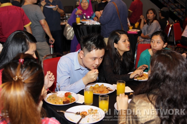 Acara yang aku rasa paling ramai datang dari pelbagai sudut kepakaran teknologi - Jemput makan semua!