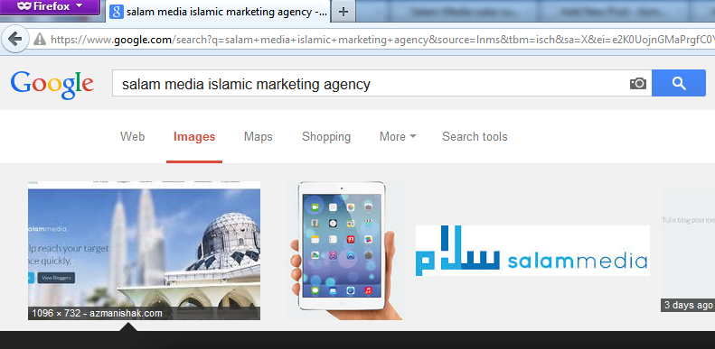 Hasil carian gambar pada Google.Com dengan meletakkan diri di tempat pertama. lol~